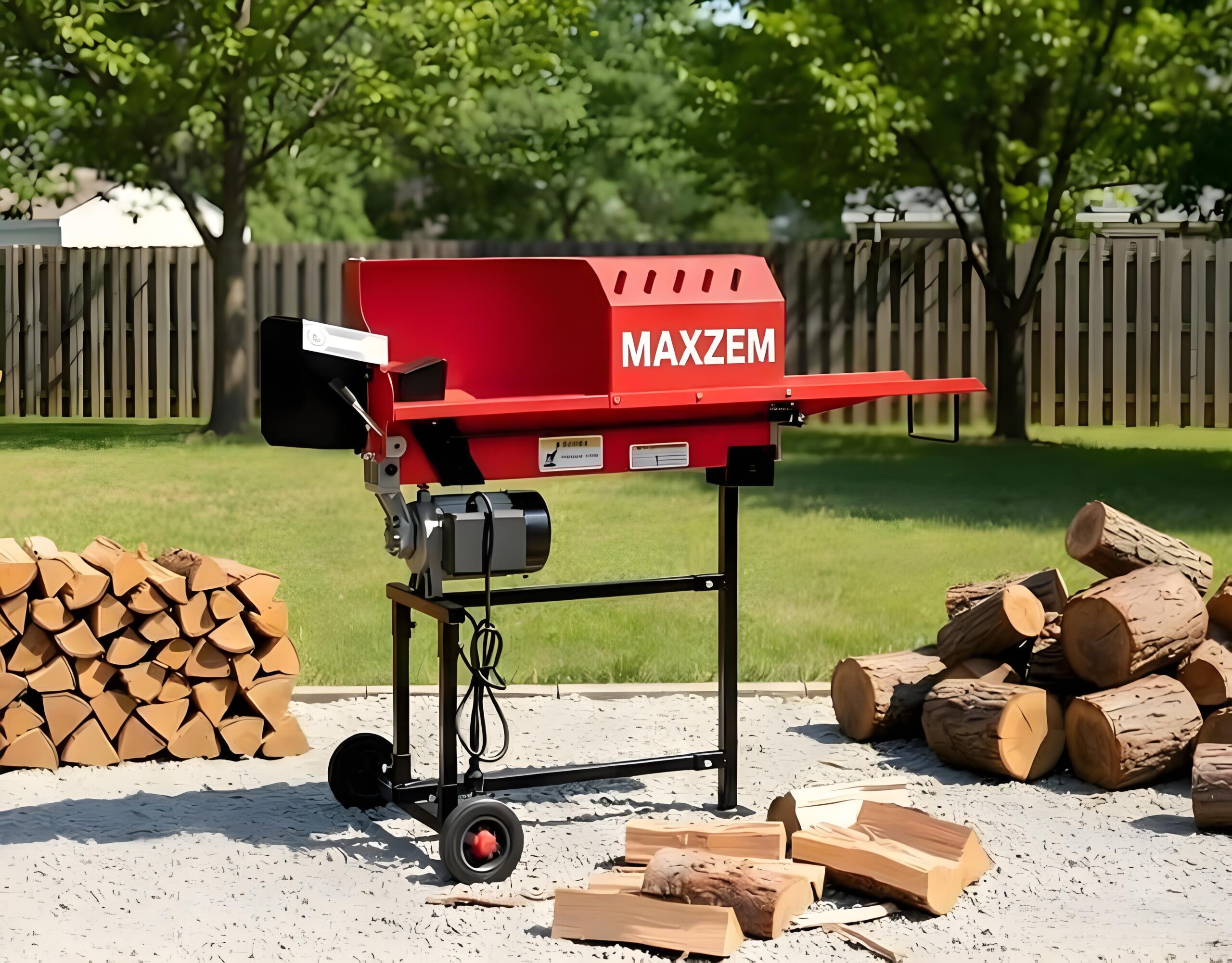 Home ELECTRIC WOOD SPLITTING MACHINE