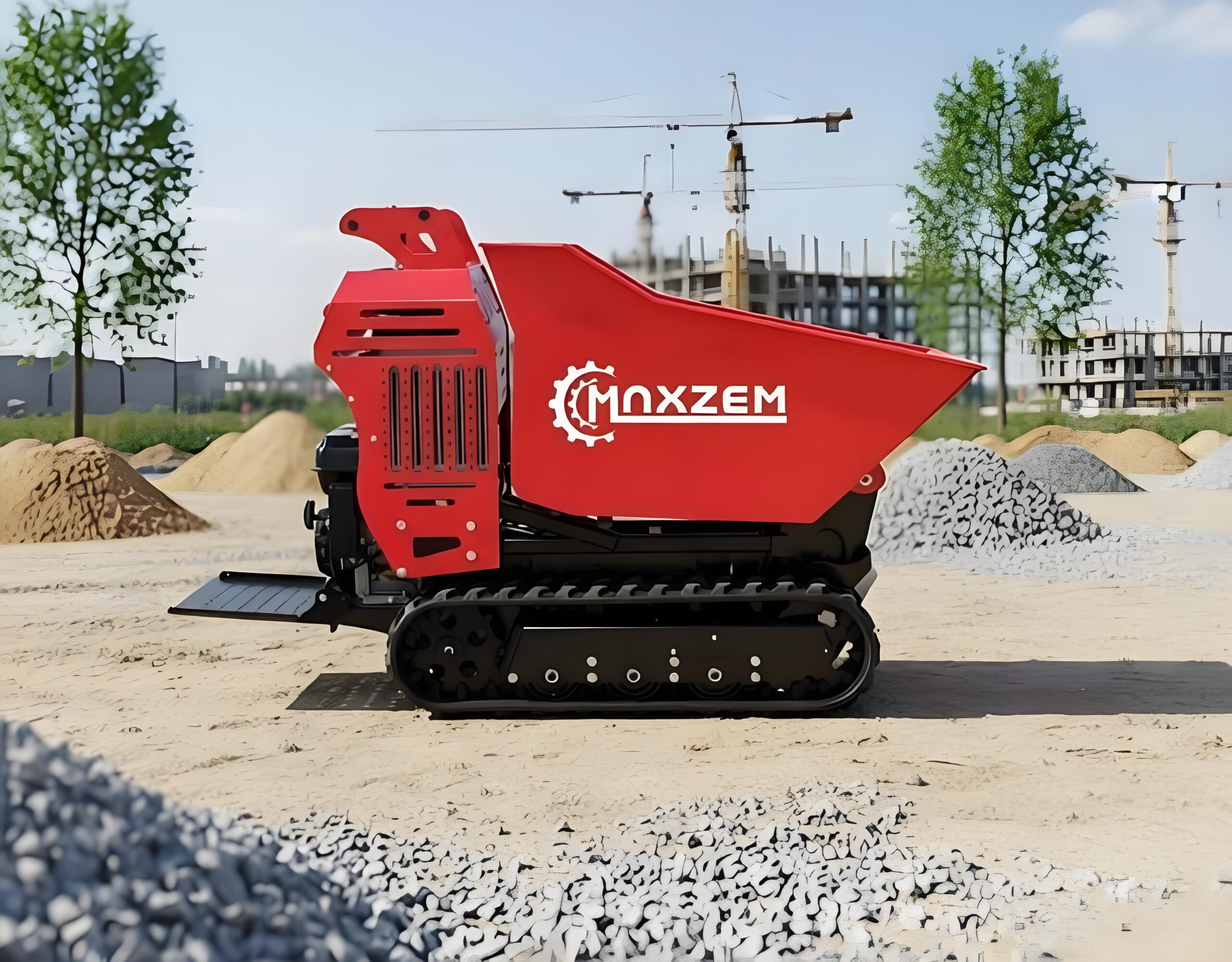 Home HCD500 Hydraulic Track Dumper 10HP