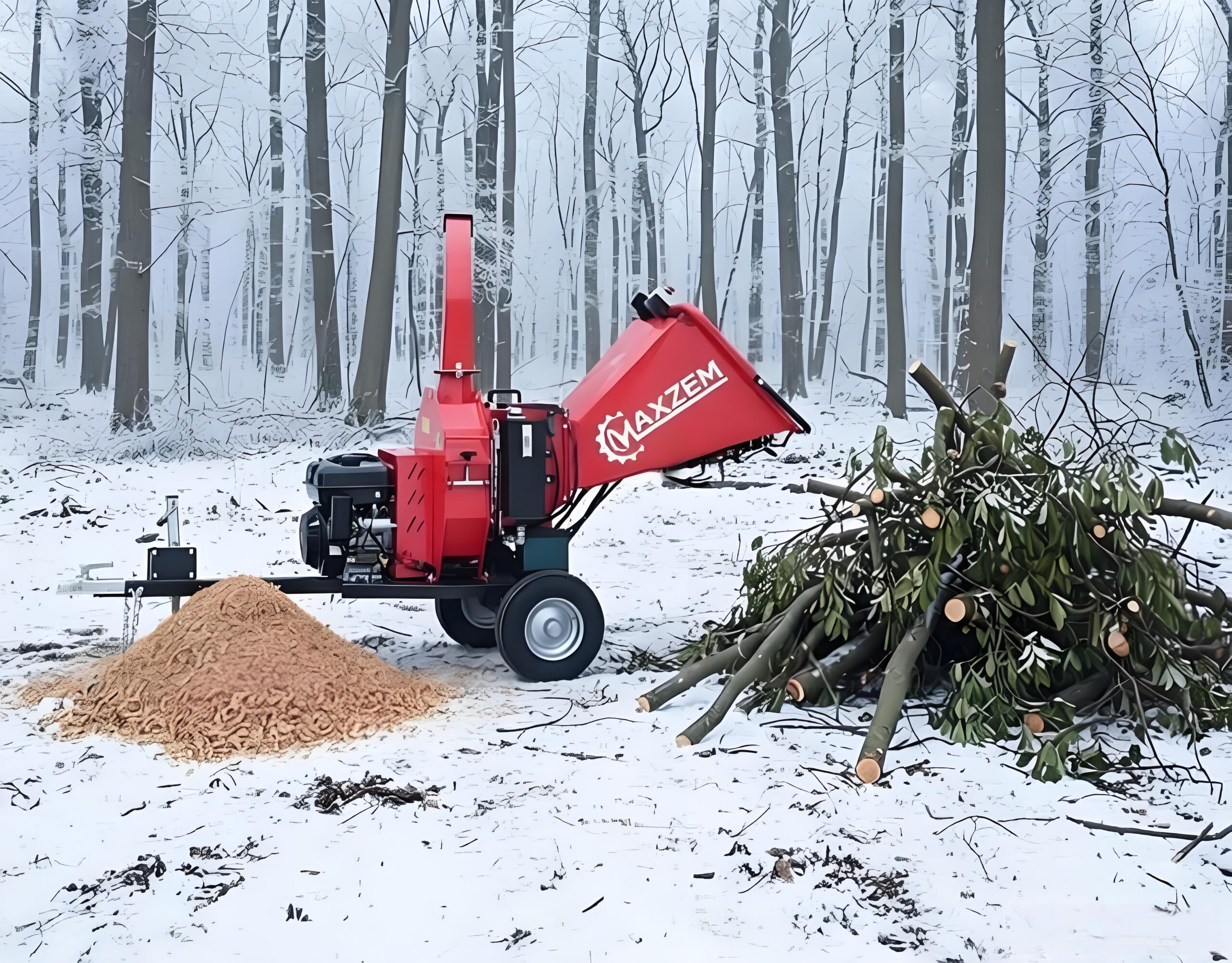 Home HGC155 5inch Wood chipper