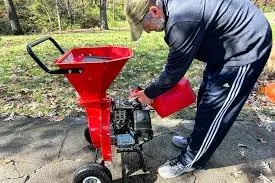 wood chipper maintenance guide — blade sharpening oil change schedule